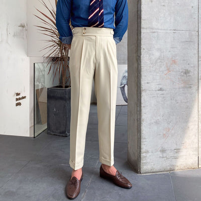 ‘Savile Row Trousers’ – Die klassische Anzughose im Old Money Stil